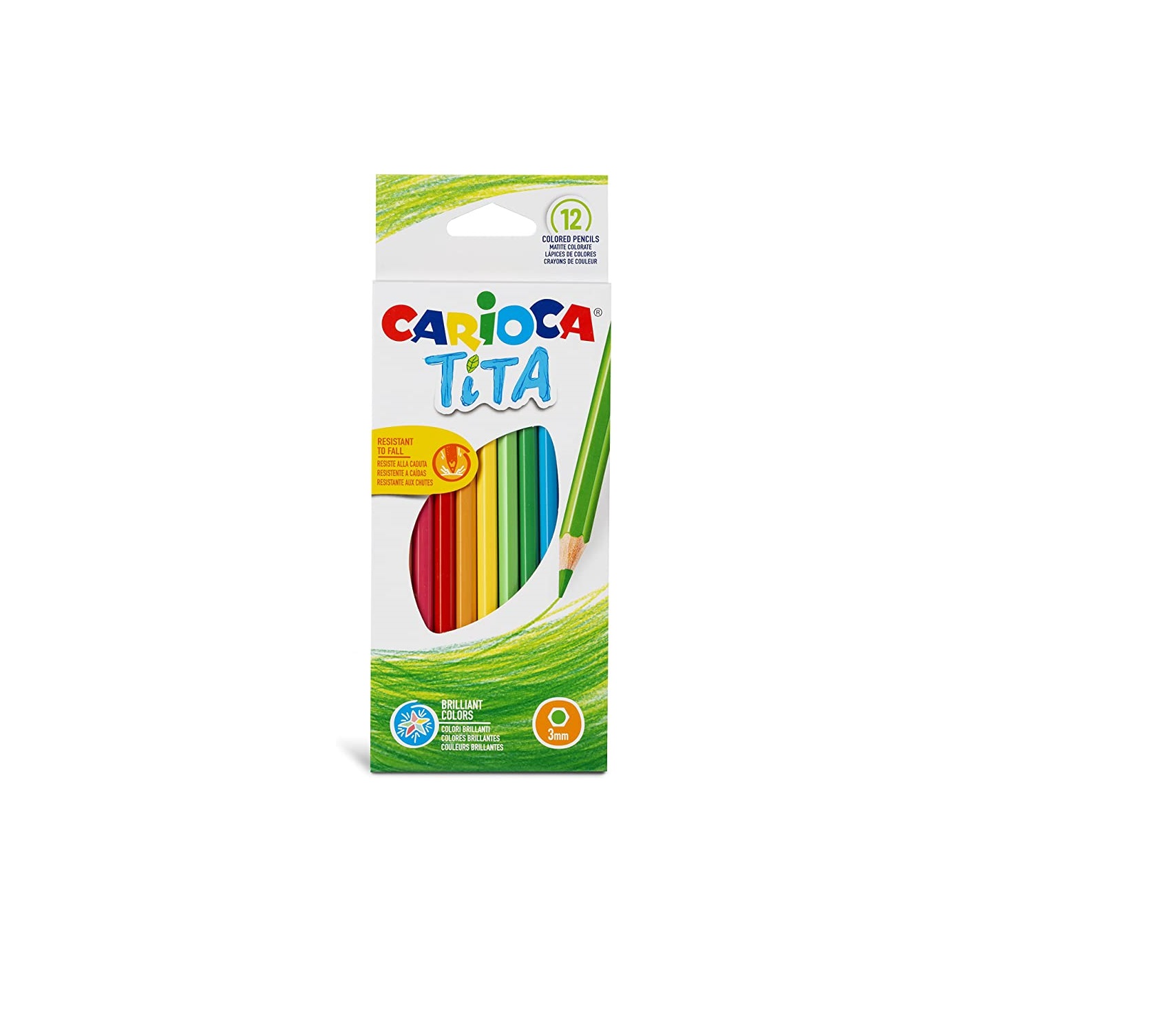 Carioca tita 12 matite colorate - Centro Servizi 24 Catania