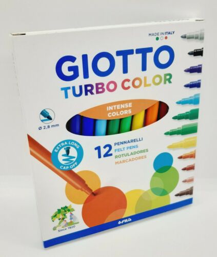 Colori Giotto a spirito - Turbo color 12pezzi - Centro Servizi 24